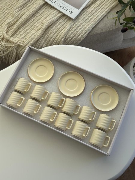 فناجين قهوه12+12 امبر