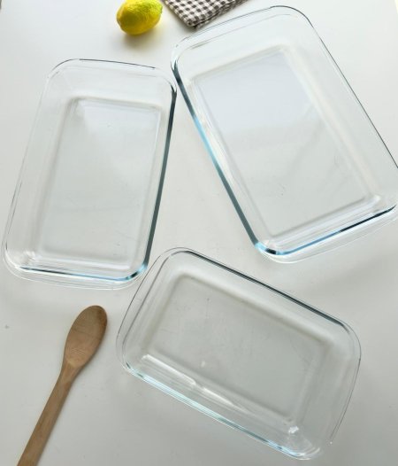 طقم بايركس 3 قطع مستطيل