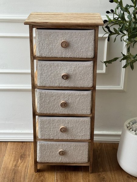 خزانه خشب 5 جوارير(93*40)سم