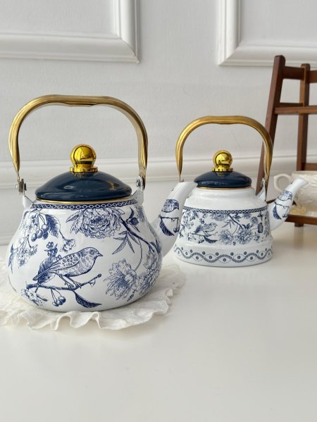 ابريق شاي توتيا العصفور الازرق (1.1لتر - 1.5لتر)