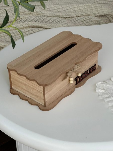 علبه محارم خشب