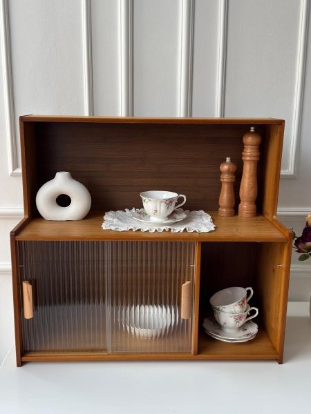 خزانه ديكور مطبخ (67*28*61سم)