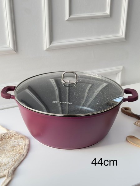 طنجره جرانيت ملون بيست 44سم