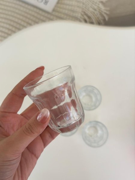 كاسات قهوه مضلع / 6