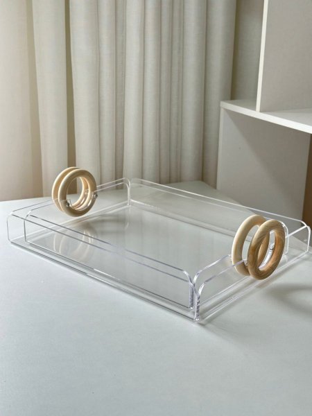 طقم صواني اكرلك/2