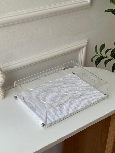 حماله فريش / 6 اكرلك ارضيه جلد (30*20سم)