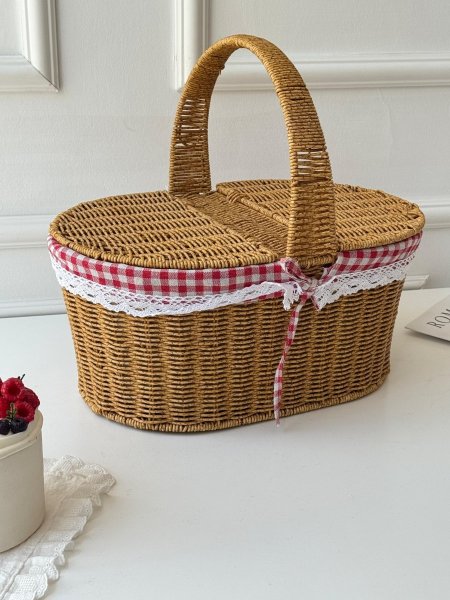 سله رحل قش بيضاوي (39*36*28سم)