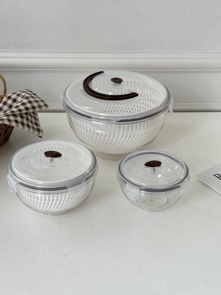 طقم تبرويل + يد + مصفاه 3 قطع (1800+650+350مل)