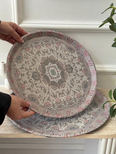 صينيه مغربي مدور