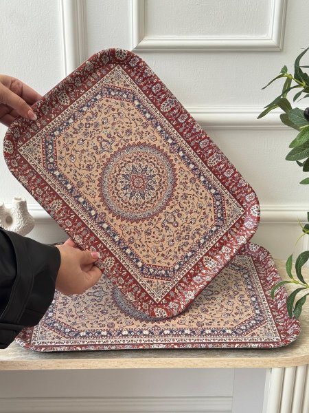 صينيه مغربي مستطيل