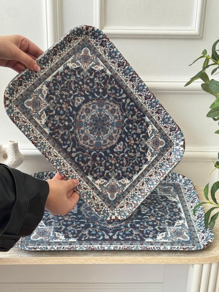 صينيه مغربي مستطيل