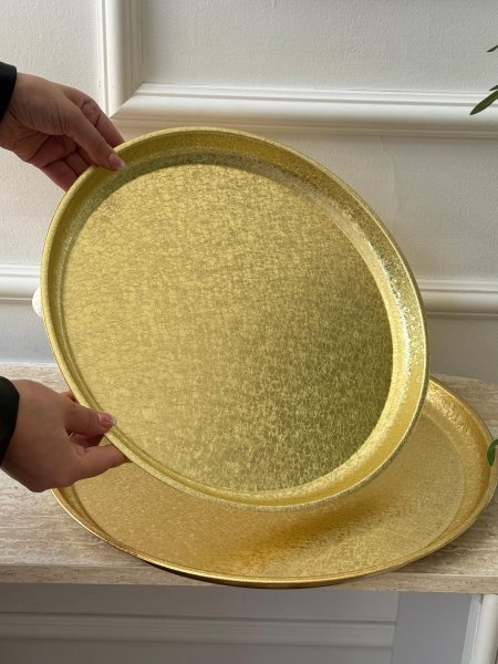 سدر ستانلس ذهبي (36+40سم)