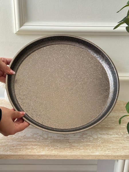 سدر ستانلس فضي (36سم)