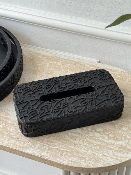 علبه محارم جبصين بالخط العربي (22*12سم)