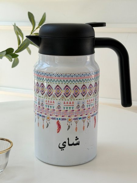 براد قهوه ستانلس كبسه جنب (1.6 لتر)