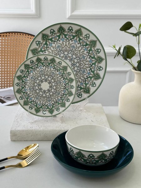 طقم صحون 24قطعه ستون