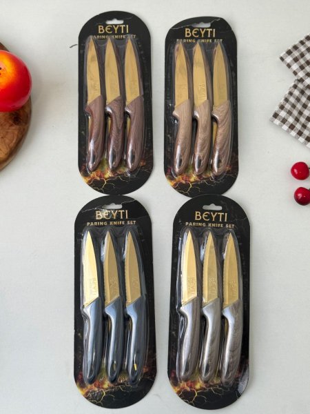 سكاكين فواكه/6 ذهبي