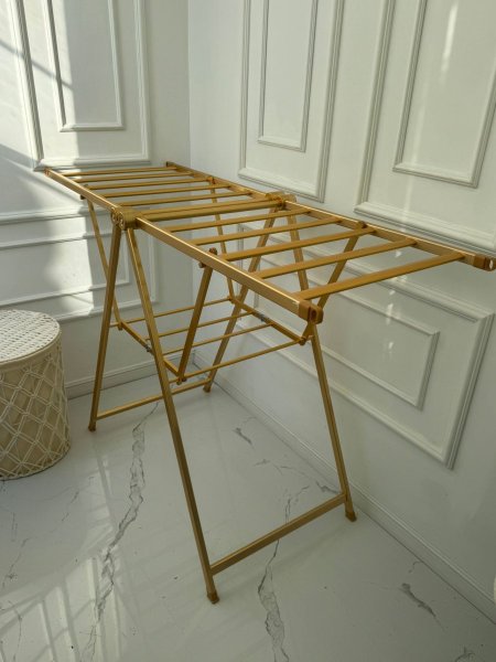 منشر غسيل المنيوم ذهبي