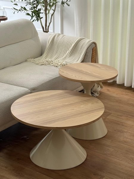 طقم سكملات بامبو قاعده معدن ثقيل قطعتين