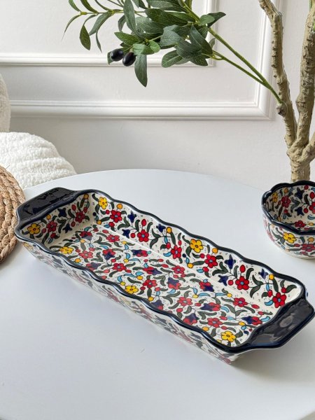 جاط سمبوسك مستطيل خزف