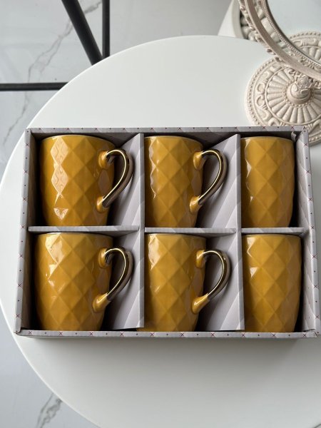 طقم مج/6 كبير كوفي