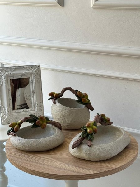 جاط فواكه جبصين يد خشب