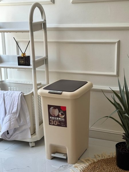 سطل دعسه بلاستيك30لتر