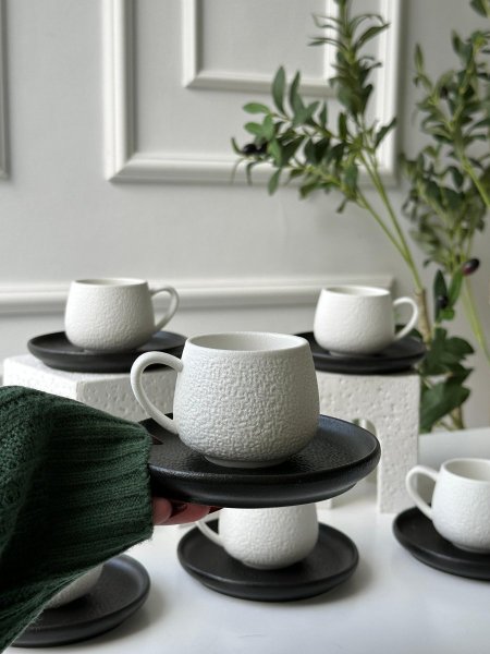 فناجين شاي بورسلان مبزر6+6 <br> <span class='text-color-warm'>سيتوفر قريباً</span>