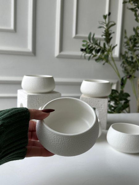 صحون مكسرات/6 بورسلان مبزر <br> <span class='text-color-warm'>سيتوفر قريباً</span>